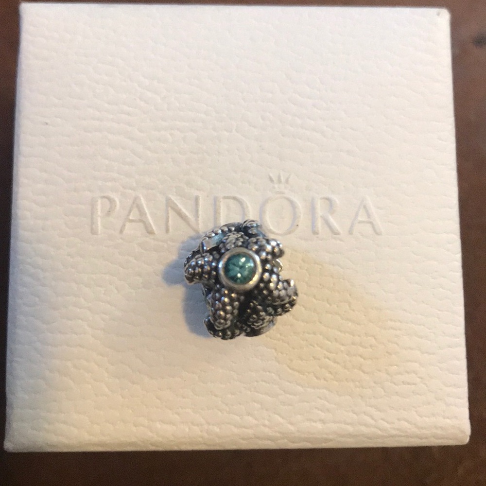 Pandora Starfish With Stone Charm